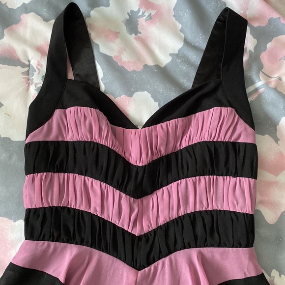 Silk Chiffon Cocktail Dress - Picture 4 of 10